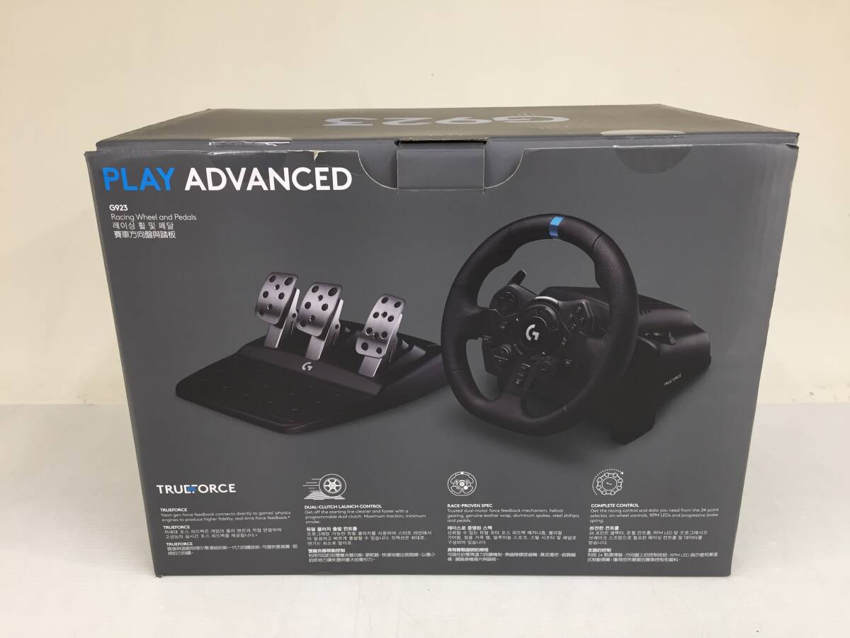 Logicool ロジクール G923 TRUEFORCE レーシングホイール PS4 ハンドルコントローラー_画像2