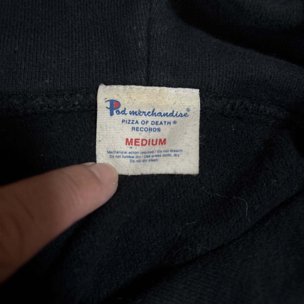 ken yokoyama градация пицца Logo обратная сторона ворсистый тренировочный Parker чёрный M редкость pizza of death ширина гора . высокий стандартный