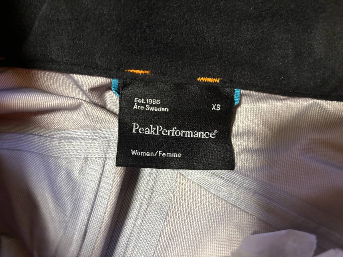未使用♪スキーパンツ PeakPerformance Heli Gravity Pants G57947002 Woman XS 83C(オレンジ)GORE-TEX、RECCOシステム搭載_画像7
