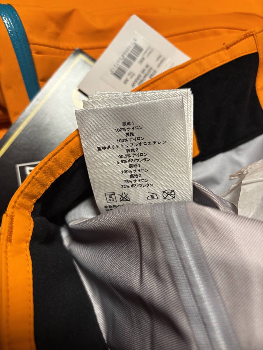 未使用♪スキーパンツ PeakPerformance Heli Gravity Pants G57947002 Woman XS 83C(オレンジ)GORE-TEX、RECCOシステム搭載_画像9