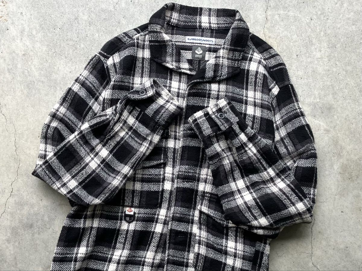 BAMBOO SHOOTS×MOUNTAIN RESEARCH ヘビーネルシャツ L バンブーシュート マウンテンリサーチ ジェネラルリサーチ メンズ 長袖 ジャケット_画像7