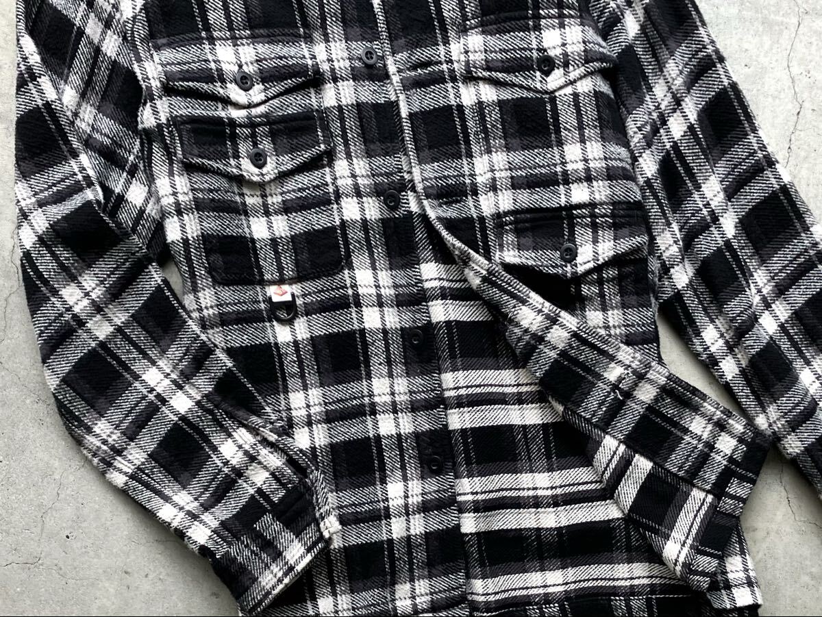 BAMBOO SHOOTS×MOUNTAIN RESEARCH ヘビーネルシャツ L バンブーシュート マウンテンリサーチ ジェネラルリサーチ メンズ 長袖 ジャケット_画像9
