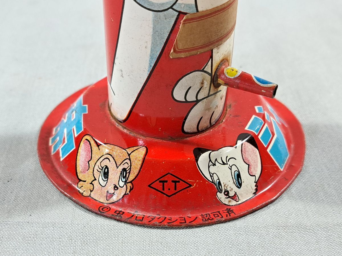 # подлинная вещь takatok Jungle Emperor жестяная пластина водный пистолет насос игрушка рука .. насекомое насекомое Pro Showa Retro Vintage #