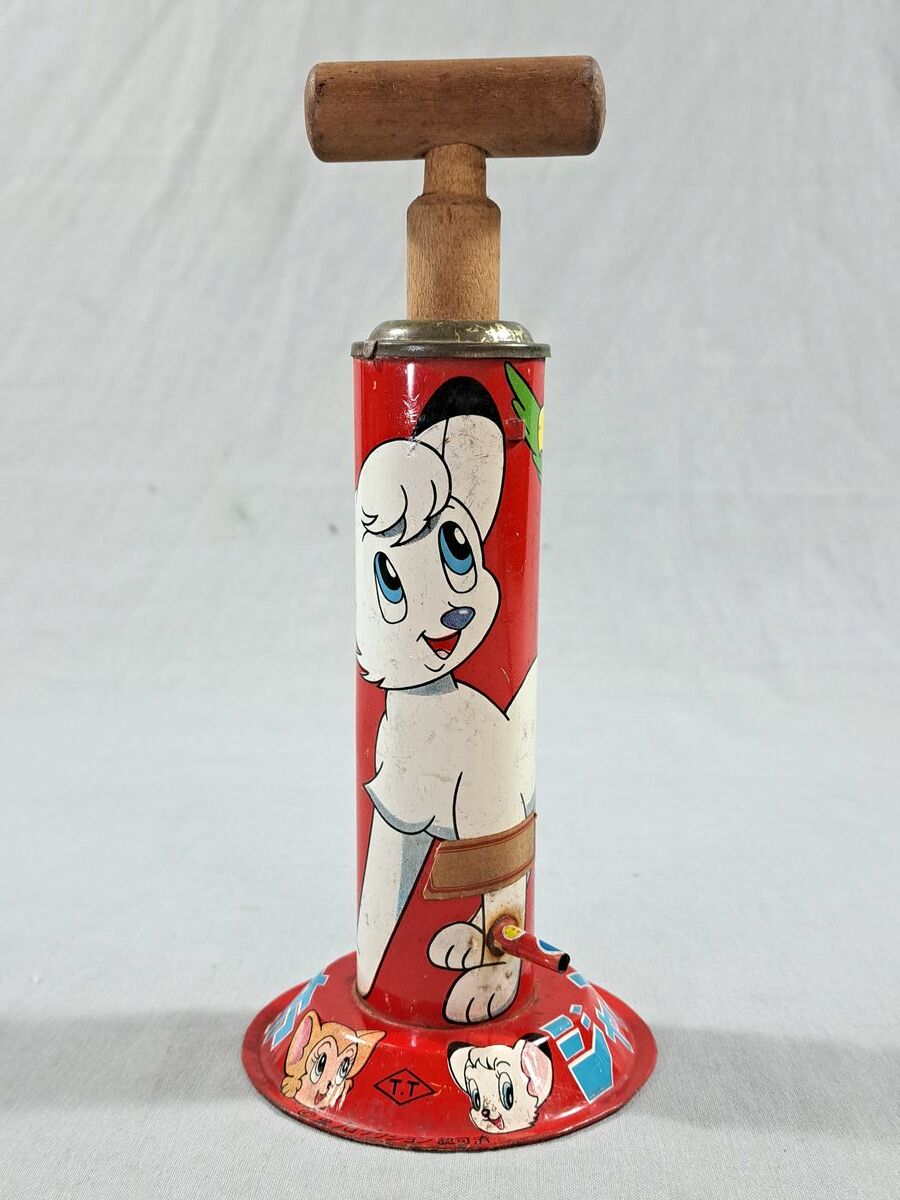 # подлинная вещь takatok Jungle Emperor жестяная пластина водный пистолет насос игрушка рука .. насекомое насекомое Pro Showa Retro Vintage #