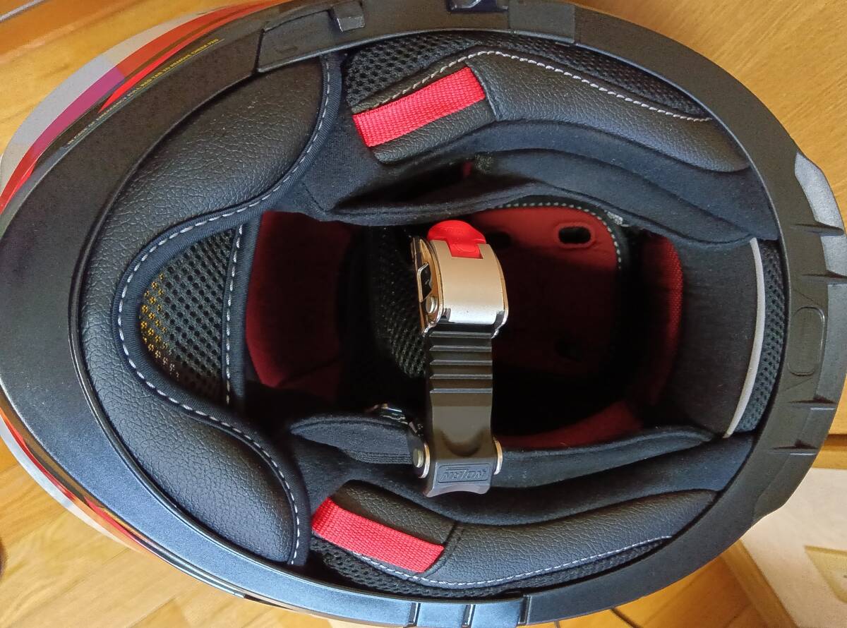 ノーランヘルメットSサイズ-フルフェイス-サングラスつき_画像5