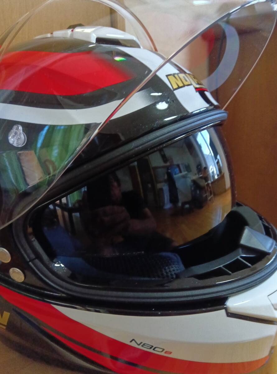 ノーランヘルメットSサイズ-フルフェイス-サングラスつき_画像4
