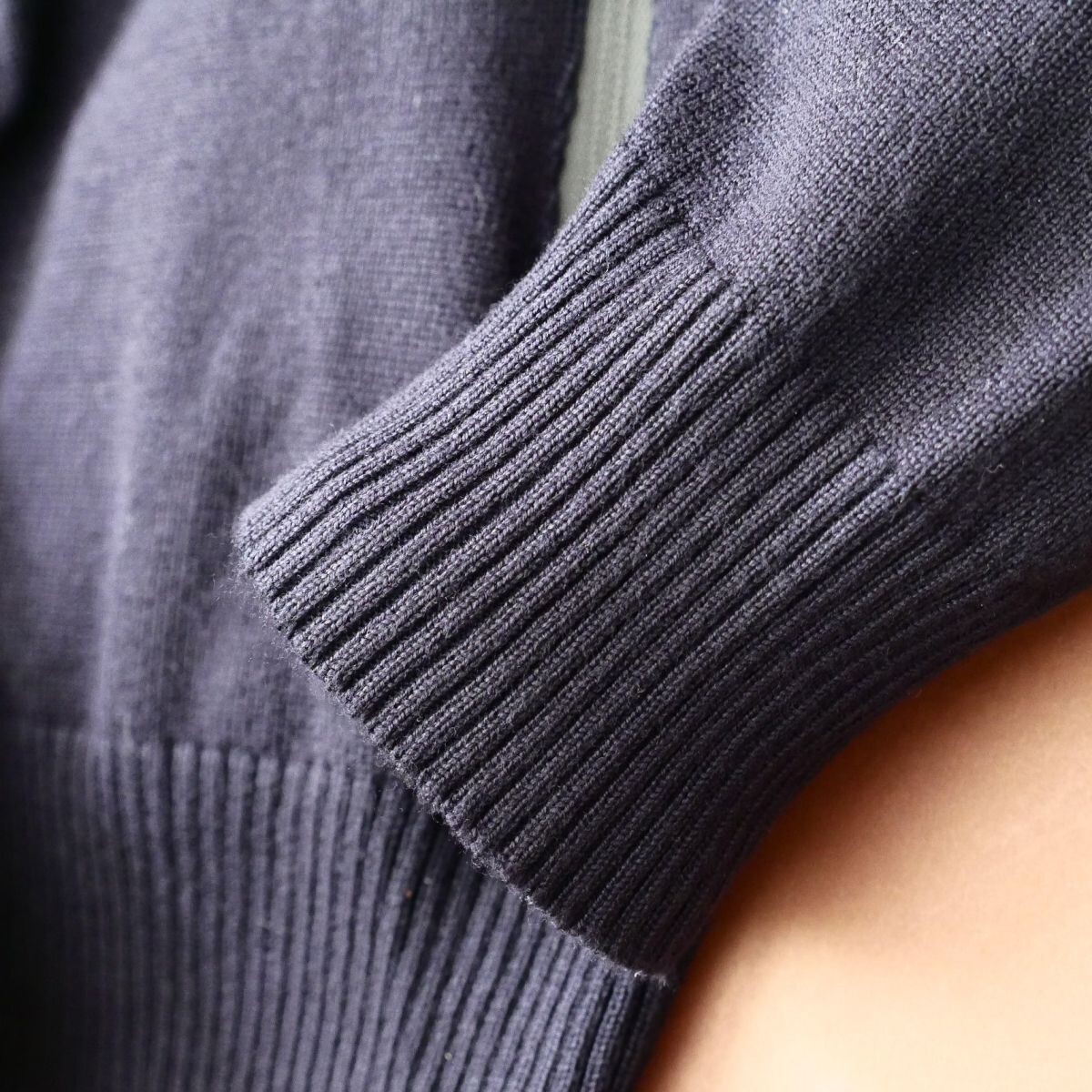 終了日午後6時迄ご入札●dr019●M●XXL●選択可●プレフォール●イタリアの街着●フーデッドジップジャケット●ダークネイビー_画像7