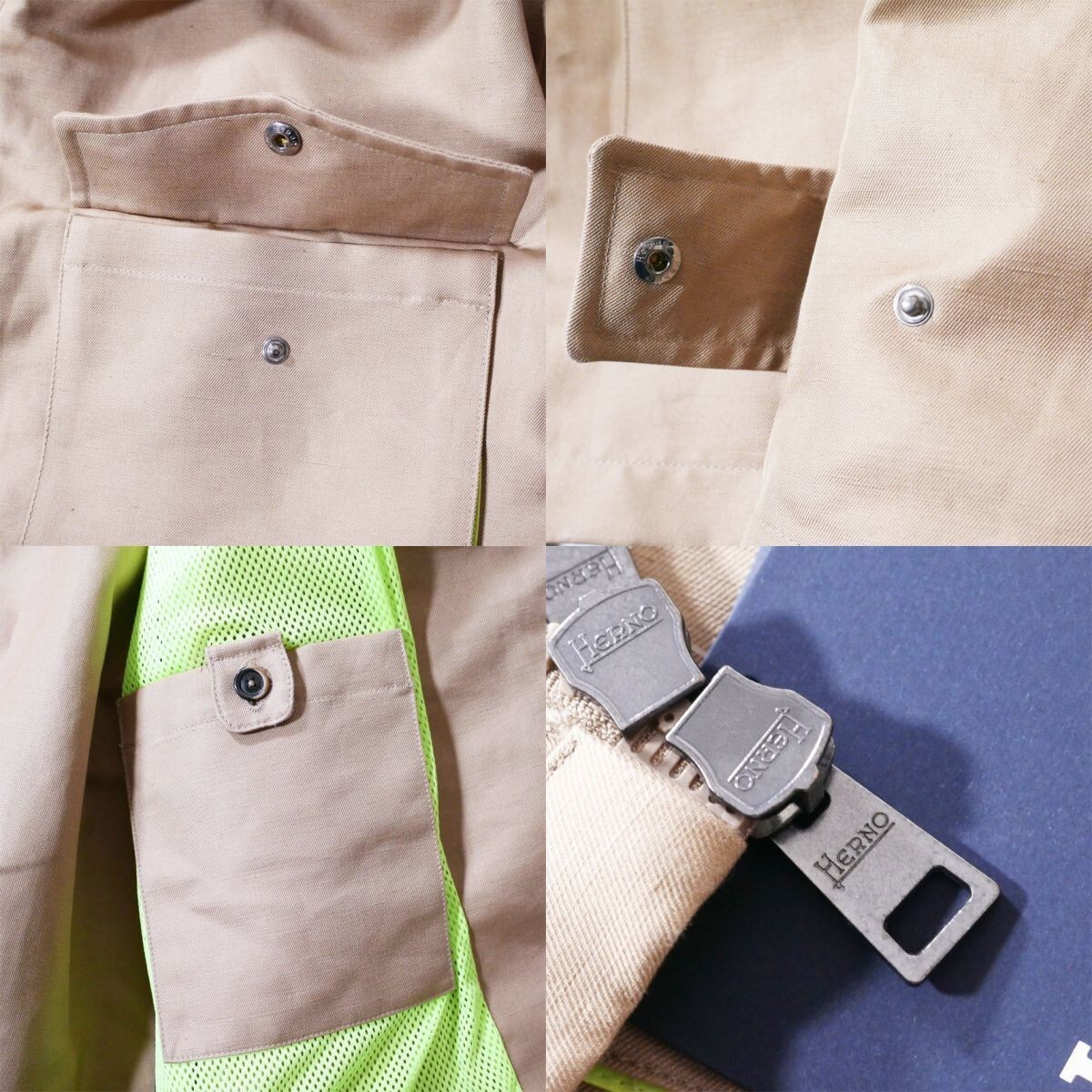 終了日午後6時迄ご入札●dr536●50●54●選択可●プレフォール●HERNOヘルノ●重厚感●アウタージャケット●メンズ_画像9
