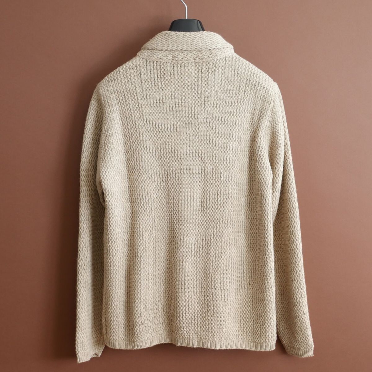 終了日午後6時迄ご入札●dt010●S●M●L●XL●選択可●ミラノの街着ブランド●AD●25-26.秋冬●ウール混紡ニットジャケット●メンズ_画像6