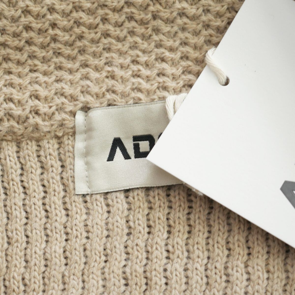 終了日午後6時迄ご入札●dt010●S●M●L●XL●選択可●ミラノの街着ブランド●AD●25-26.秋冬●ウール混紡ニットジャケット●メンズ_画像9