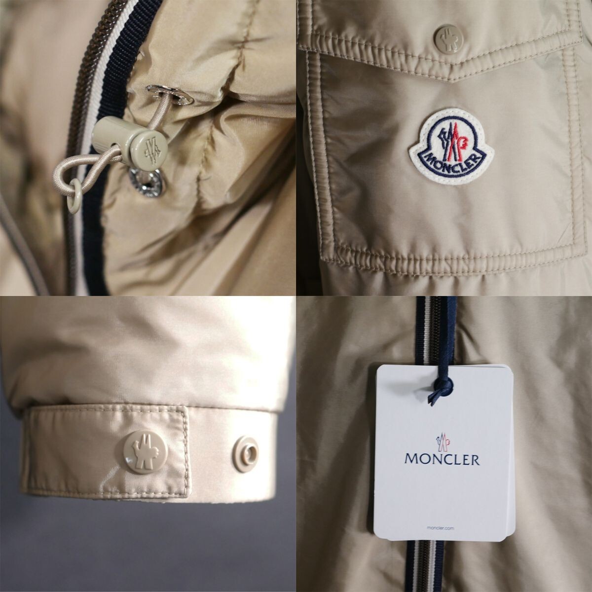 終了前日午後9時迄ご入札●dt173●2●4●選択可●現行/定価28.7万円●MONCLERモンクレール●ダウンジャケット●メンズ_画像9