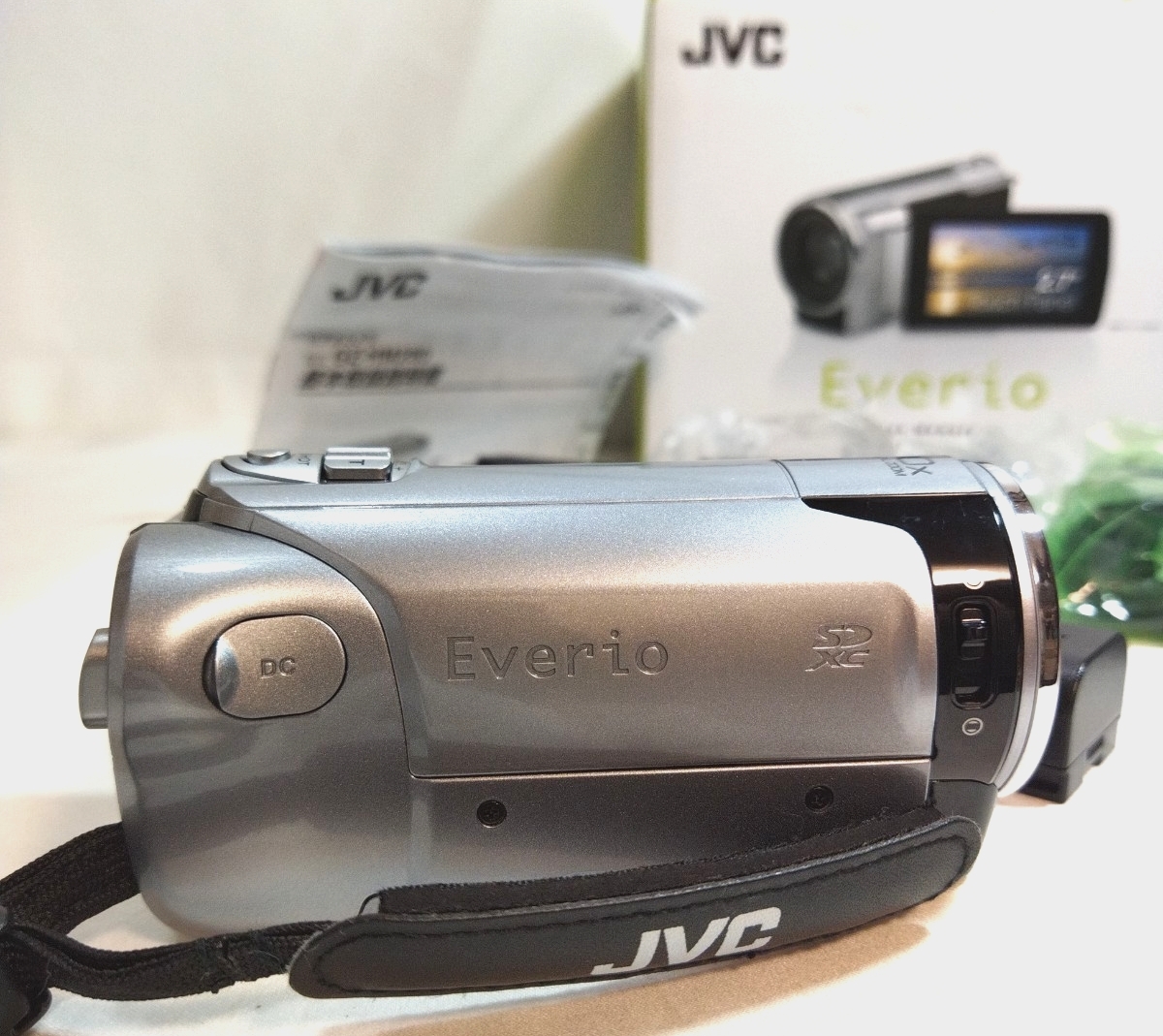 【動作OK】JVC EVERIO GZ-HM280 デジタルビデオカメラ　ビクター　美品_0JL_C1111-J008_画像6