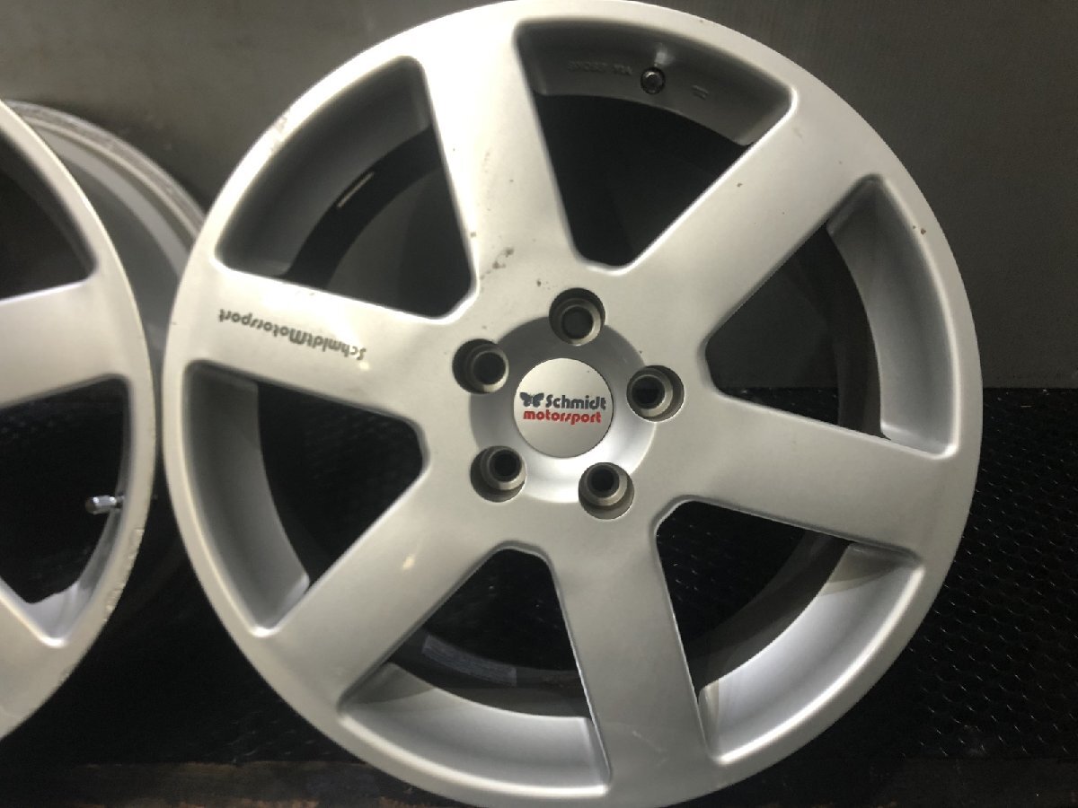 schmidt motorsport シュミットモータースポーツ 社外ホイール 17インチ 4本 7J5HPCD108+35 VOLVO等　(VHK568)_画像3