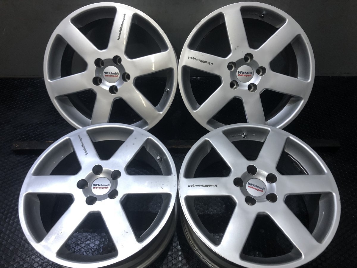 schmidt motorsport シュミットモータースポーツ 社外ホイール 17インチ 4本 7J5HPCD108+35 VOLVO等　(VHK568)_画像1