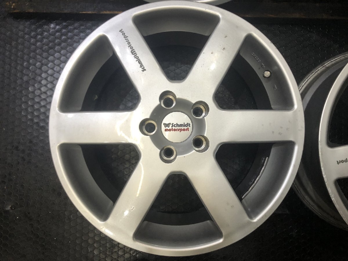 schmidt motorsport シュミットモータースポーツ 社外ホイール 17インチ 4本 7J5HPCD108+35 VOLVO等　(VHK568)_画像4