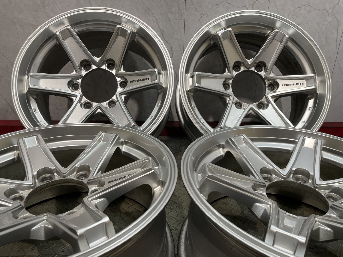 Weds KEELER TACTICS ウェッズ キーラー タクティクス 社外ホイール 16インチ 4本 7J6HPCD139.7+26 ランクルプラド ハイラックス等(MHD506)_画像1
