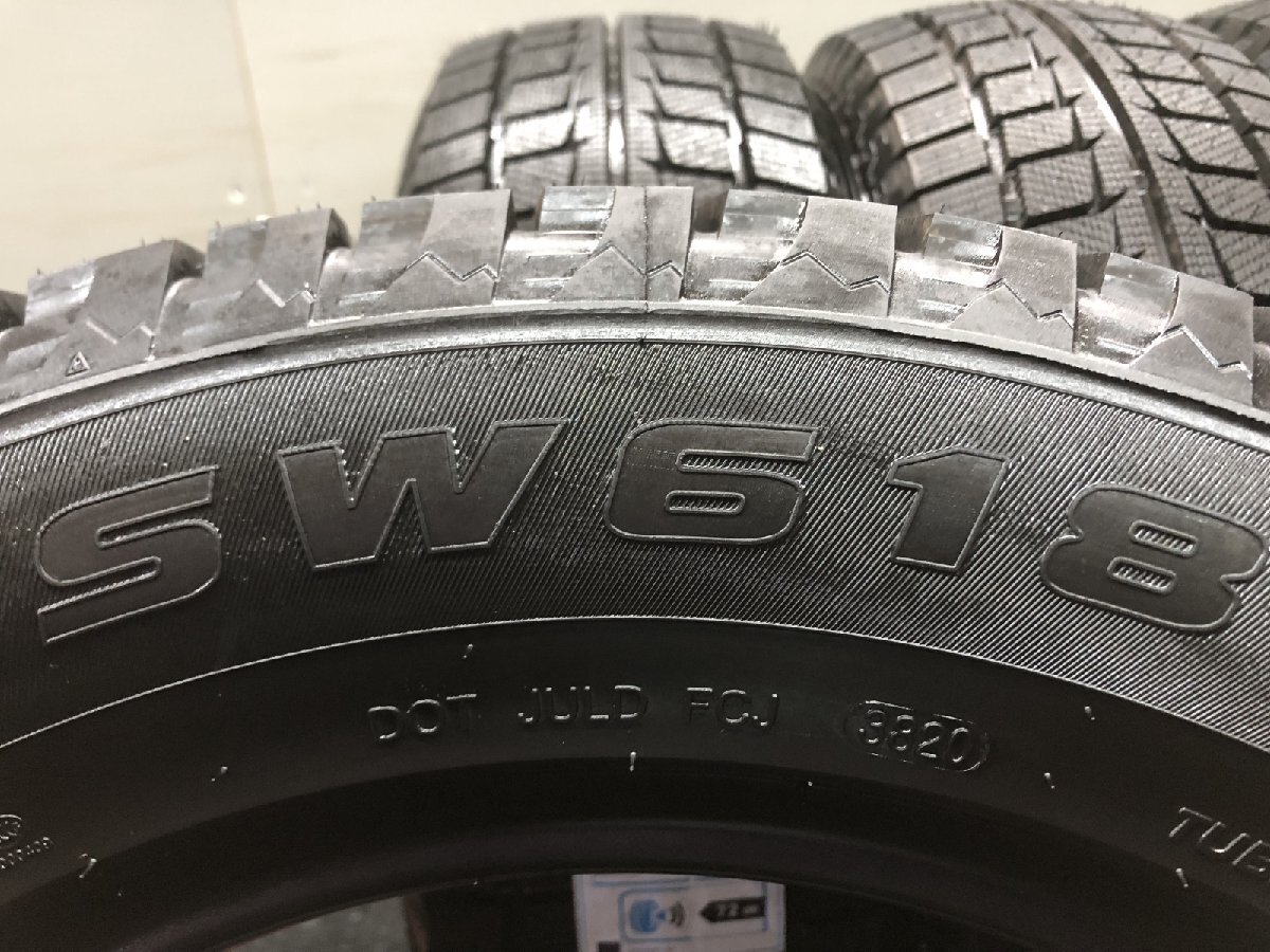 【新品】GOODRIDE SW-618 225/65R17 102T 17インチ スタッドレス 4本 20年製 ハリアー エクストレイル レクサスNX CX-5等　(STM044)_画像8