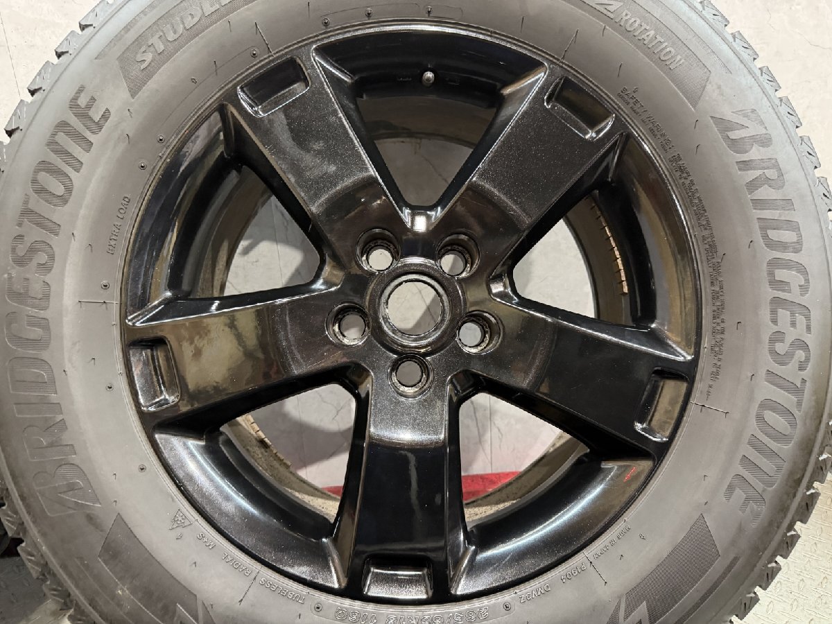 【BS BLIZZAK DM-V3 265/65R18】スタッドレス【AGA 18インチ 8J5HPCD120+41】21年製 ランドローバー専用設計 レンジローバー等　(MTG789)_画像5