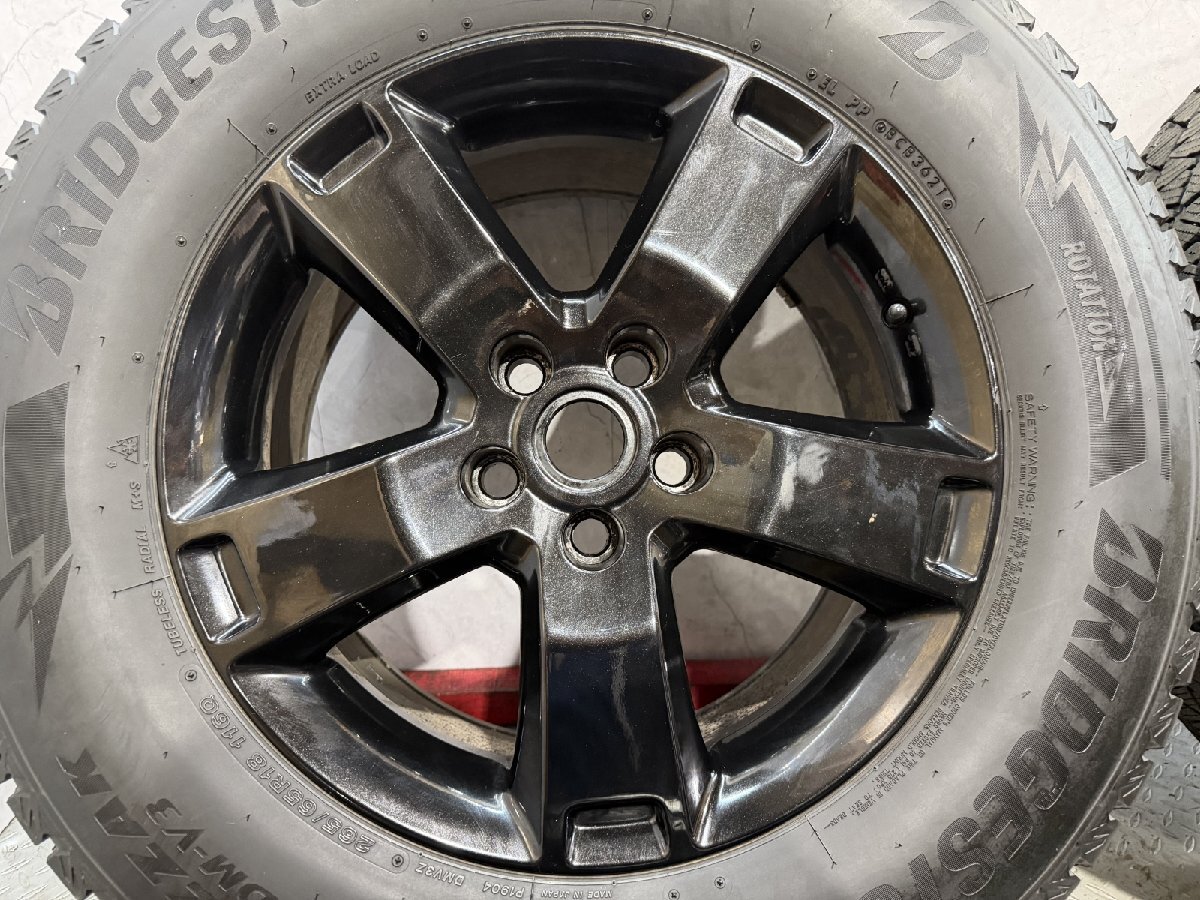 【BS BLIZZAK DM-V3 265/65R18】スタッドレス【AGA 18インチ 8J5HPCD120+41】21年製 ランドローバー専用設計 レンジローバー等　(MTG789)_画像3