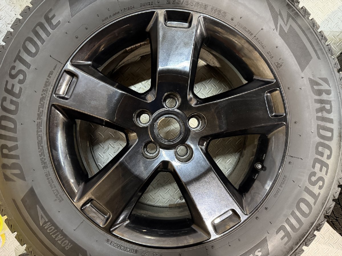 【BS BLIZZAK DM-V3 265/65R18】スタッドレス【AGA 18インチ 8J5HPCD120+41】21年製 ランドローバー専用設計 レンジローバー等　(MTG789)_画像2