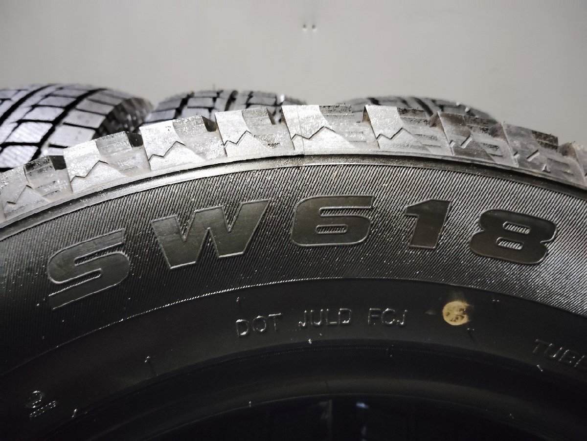 【新品】2020年製 GOODRIDE SW618 225/65R17 102T 17インチ スタッドレス 4本 ハリアー CX-5 エクストレイル等 (VTN392)_画像8