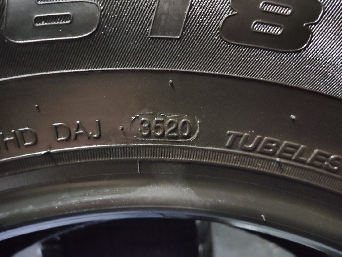 【新品】2020年製 GOODRIDE SW618 195/65R15 91T 15インチ スタッドレス 2本 プリウス セレナ ヴォクシー アイシス ウィッシュ等　(VTO268)_画像9