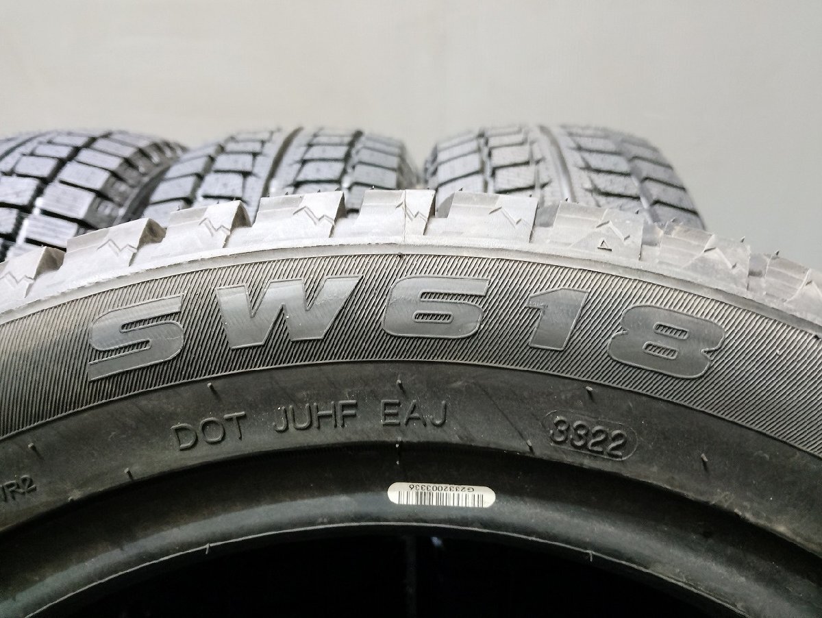 【新品】22年製 GOODRIDE SW618 195/55R16 91V 16インチ スタッドレス 4本 22年製 CR-Z ノートe-POWER FIAT/500e BMW/1シリーズ等 (VVT613)_画像8