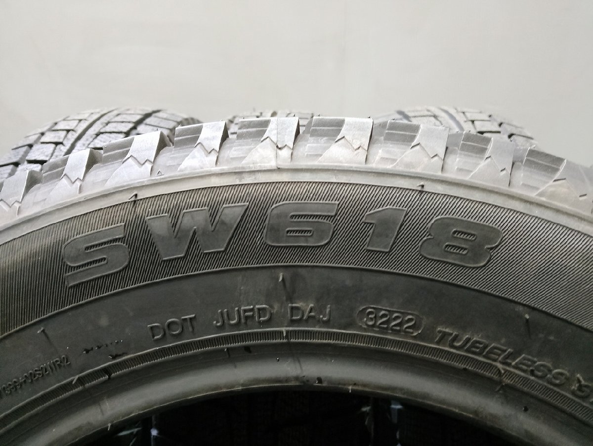 【新品】22年製 GOODRIDE SW618 185/65R15 88T 15インチ スタッドレス 4本 シエンタ MAZDA2 ベンツAクラス Audi/A1 インサイト等　(VVT615)_画像8