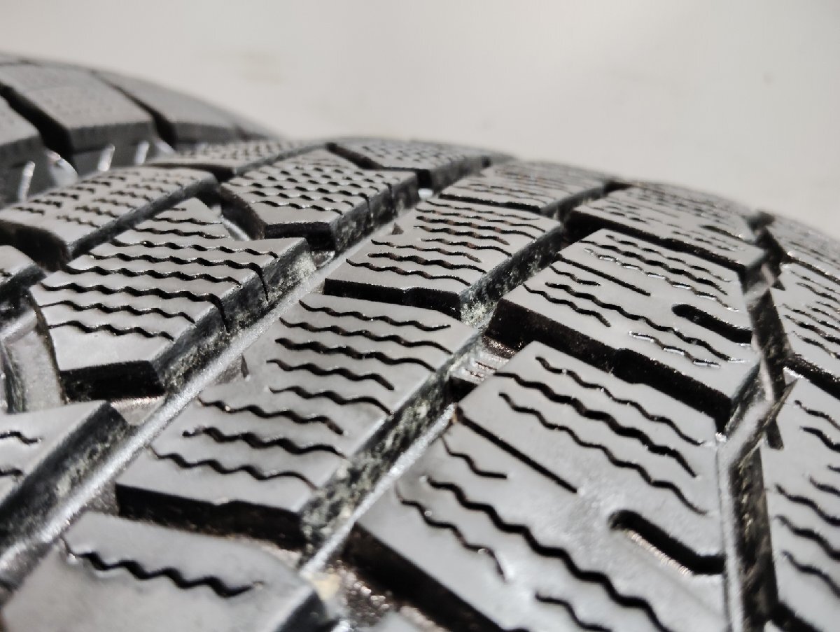 DUNLOP WINTER MAXX WM02 205/60R16 16インチ スタッドレス 4本 23～24年製 バリ溝 ヴォクシー ステップワゴン プリウスα ノア等 (KTJ544)_画像7