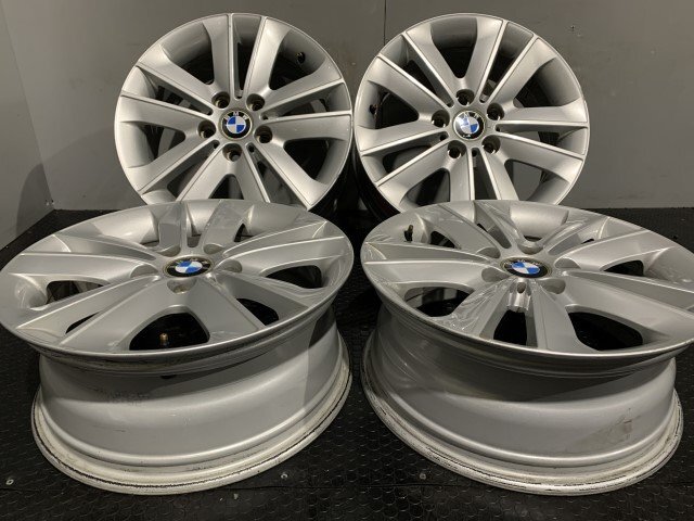 BMW 1シリーズ BBS製 RD370 純正ホイール 17インチ 4本 7J5HPCD120+47 MINIクロスオーバー流用可　(MHA300MY)_画像1