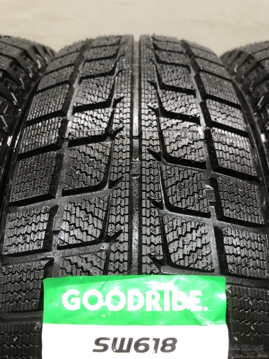 【新品】GOODRIDE SW-618 185/65R15 88T 15インチ スタッドレス 2本 22年製 フリード ノート アリオン プレミオ MAZDA2等　(STM048)_画像3