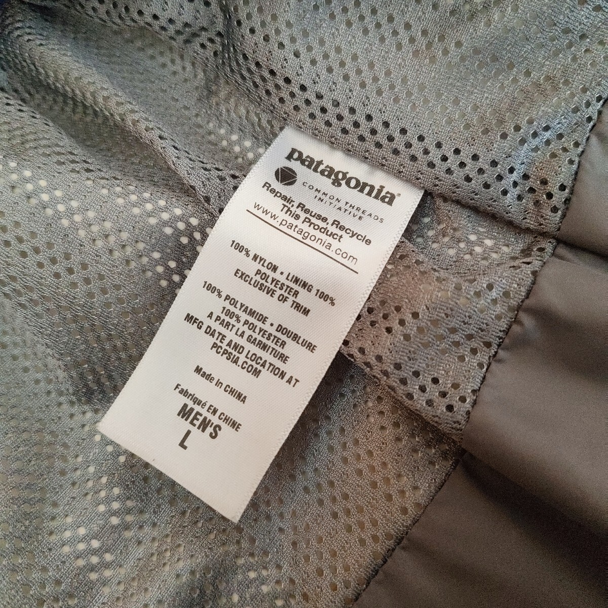 美品 パタゴニア ゴアテックス ジャケット マウンテンパーカー L ブルー Jacket GORE-TEX_画像6