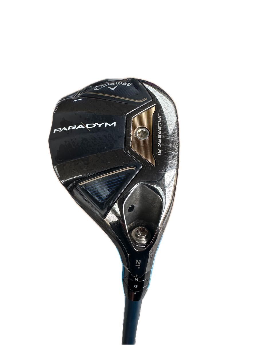 キャロウェイ PARADYM ユーティリティ2本セット（21°24°） パラダイム 純正シャフト　　flex S VENTUS_画像3