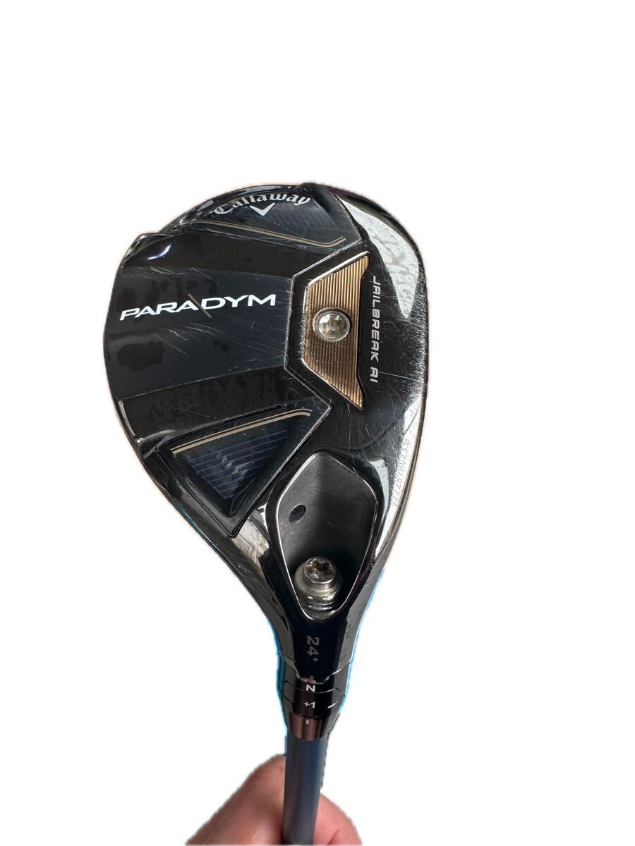 キャロウェイ PARADYM ユーティリティ2本セット（21°24°） パラダイム 純正シャフト　　flex S VENTUS_画像4