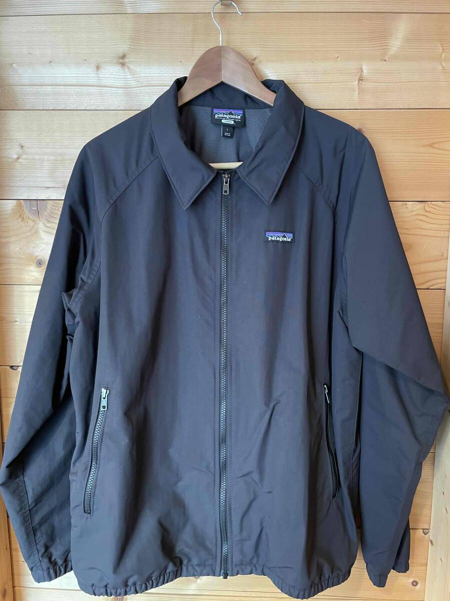 【人気カラー】 patagonia バギーズジャケット Baggies Jacket 黒　Ink Black (INBK)　2024年モデル　状態良好_画像2
