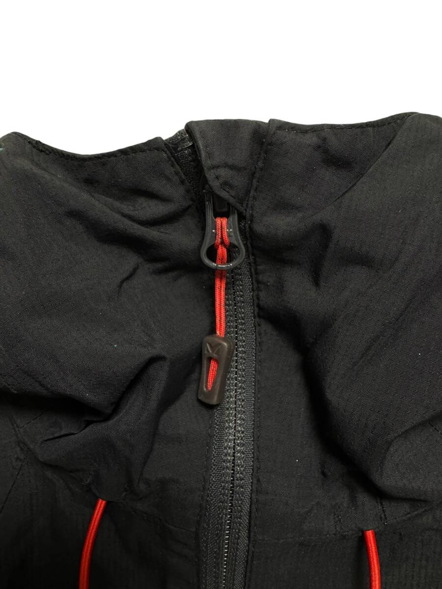 古着 ＭILLET ミレー マウンテンパーカー MIV6524 フィッツロイ2.5ジャケット ナイロン FITZ ROY 2.5L JKT ドライエッジ 黒 L アウトドア_画像5