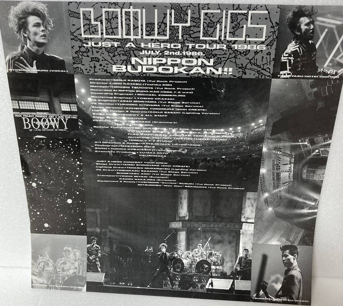 【7-T】★★BOOWY GIGS LPレコード★★現状品_画像3