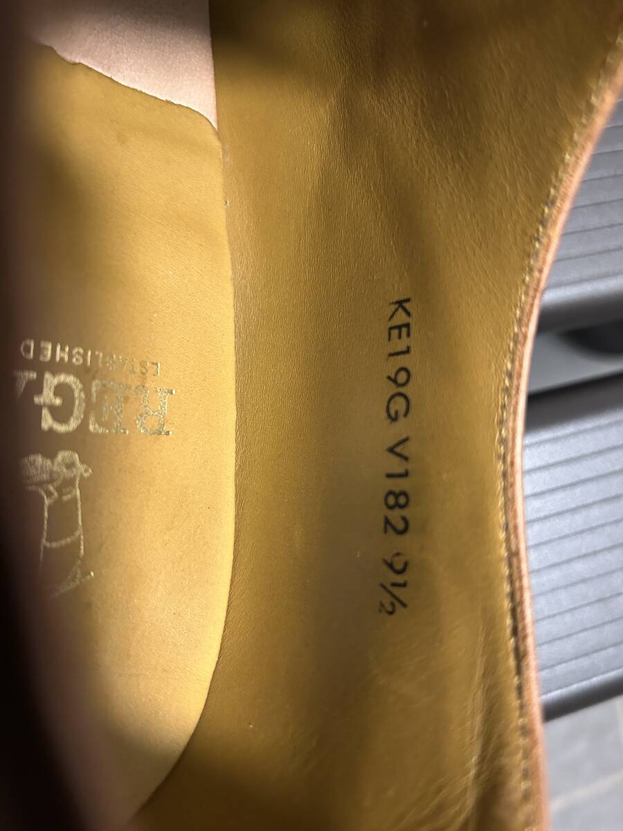 リーガル　ストレートチップ　数回履きのみ_画像6