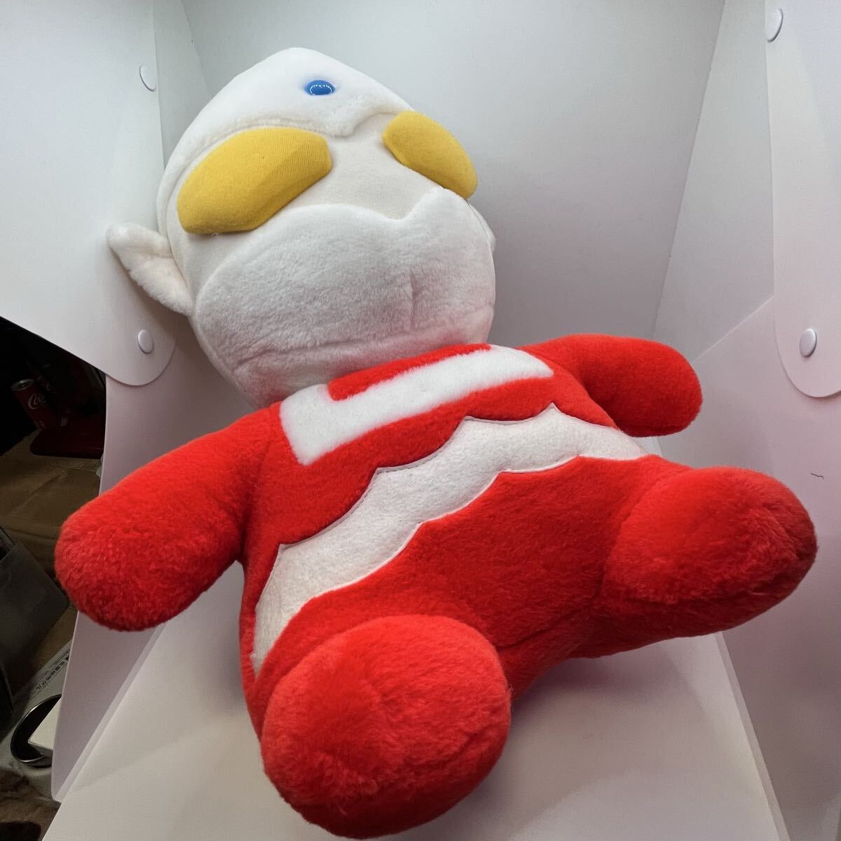 【希少】ウルトラセブン 特大 ぬいぐるみBANDAI 1993年 パチキャラフィーズ 非売品 当時物 平成レトロ ビッグサイズ パチンコ景品_画像5