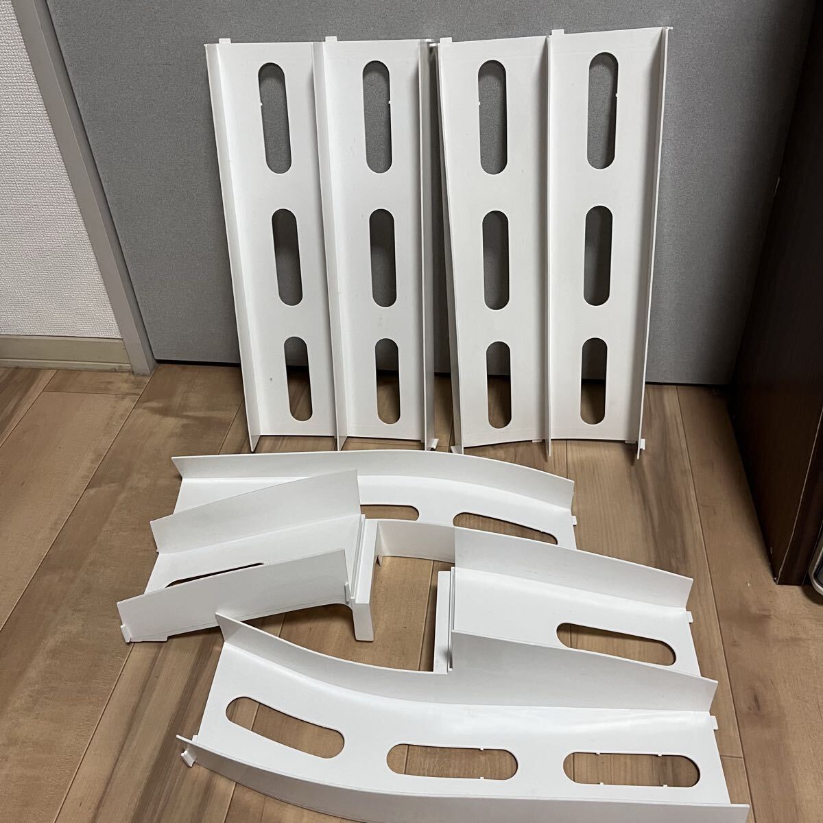 タミヤ ミニ四駆 オーバルホームサーキット 立体レーンチェンジタイプ レッド ブルー ホワイト トリコロール TAMIYA ※直接引取可_画像5