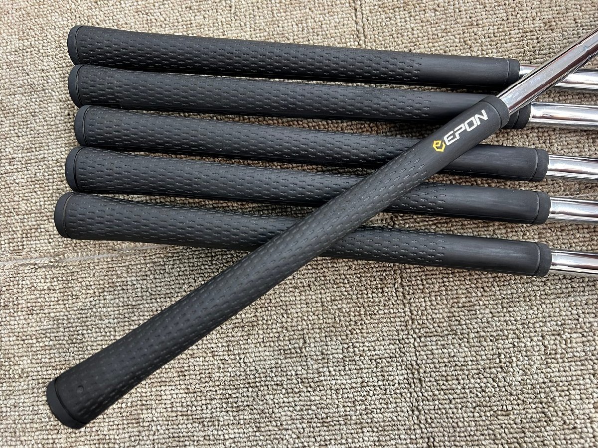 ◆抜群の打感！打音！飛距離！◆エポン AF706 アイアン 【 Zelos7 (S) 】 6本セット ※スパイン調整済 *MP@1*S*123_画像7