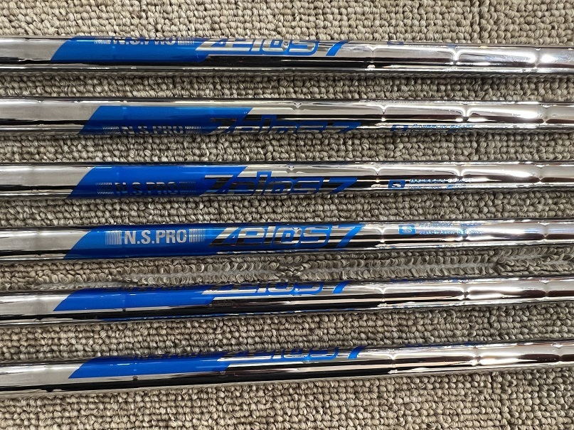 ◆抜群の打感！打音！飛距離！◆エポン AF706 アイアン 【 Zelos7 (S) 】 6本セット ※スパイン調整済 *MP@1*S*123_画像6