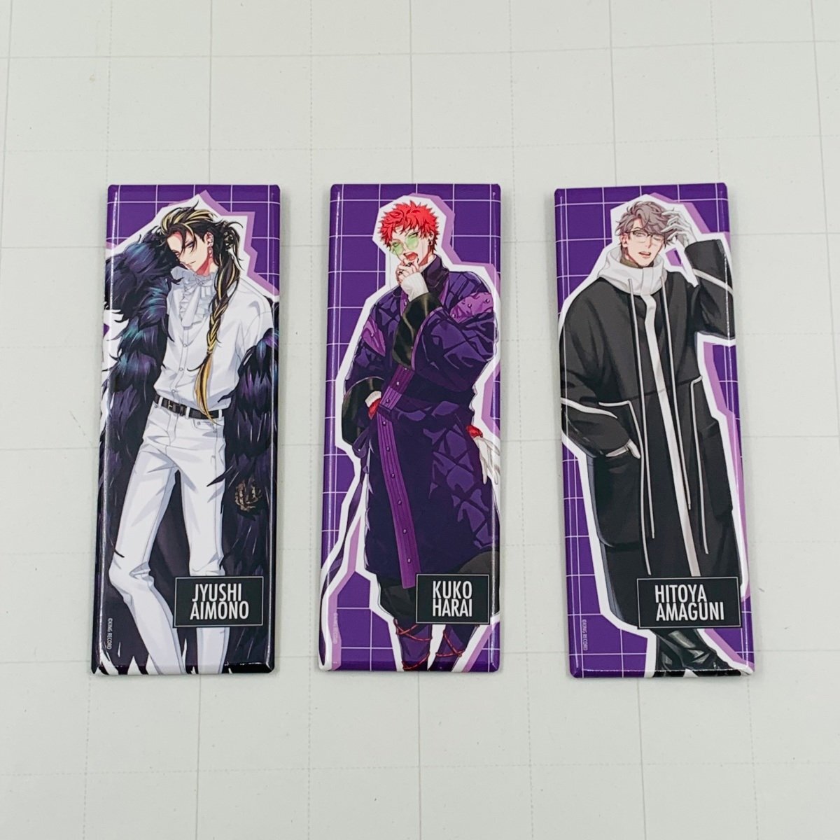  б/у товар hipnosis Mike Extra Wardrobe 04 trailing длинный жестяная банка значок все 18 вида комплект 