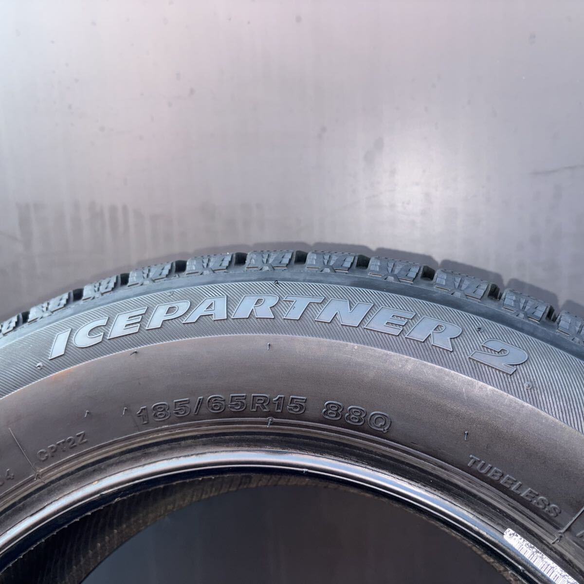 バリ山！ 185/65R15 88Q 冬4本 2021年製　ブリヂストン　BRIDGESTONE ICEPARTNER2 管理番号D93_画像8