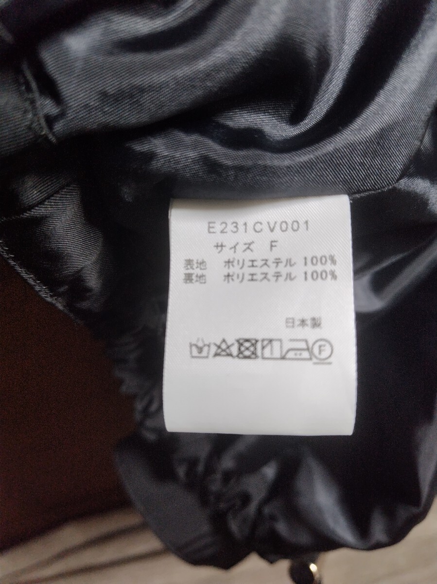 美品【SETENS】セテンス　バルーンシルエットブルゾン　F　ブラック　ジャケット_画像6