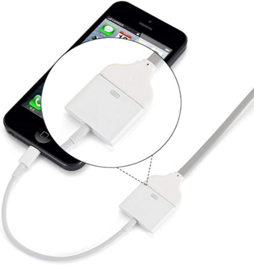 Y014 Apple Lightning - 30 булавка адаптор не использовался 