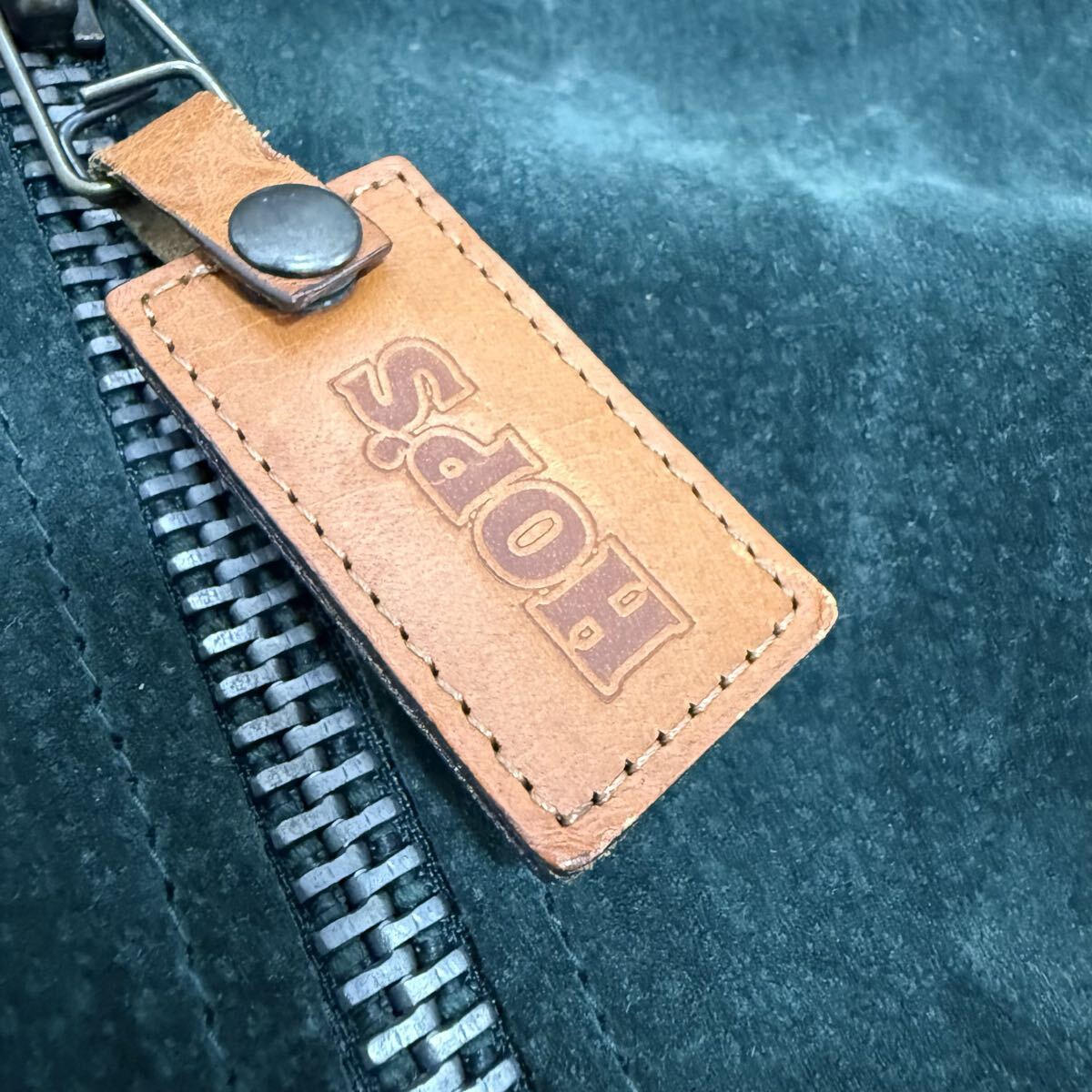 戦慄●希少●XL!!本物 ムートンジャケット 裏地全面ボア 羊革 ラムレザー レザージャケット 希少 グリーン系 カーキ モコモコ サントリー_画像6