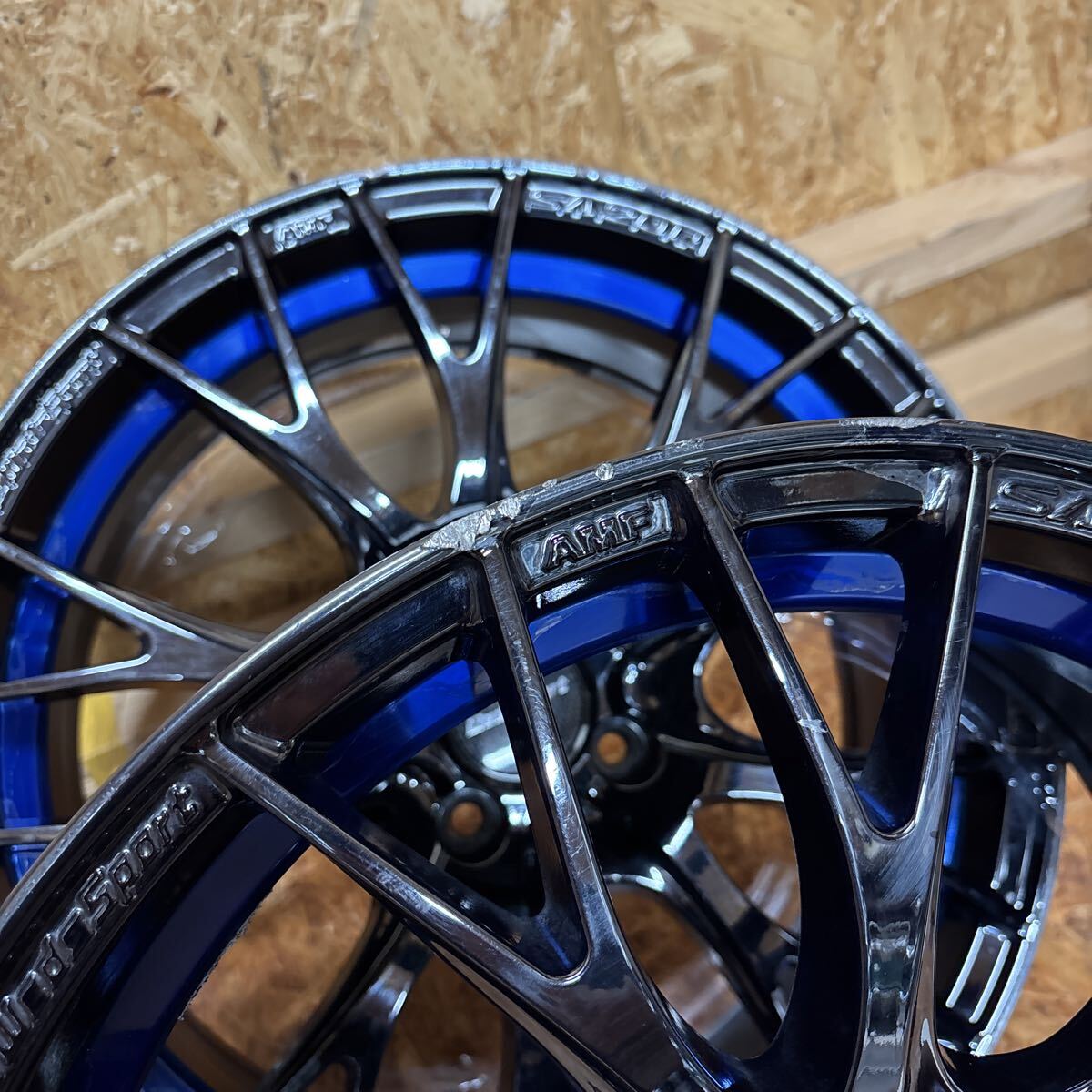 希少サイズ☆WEDS☆SA-20R☆軽量☆17×7J+50☆100/4穴☆ヴィッツ　カローラ　アクア　ノート　マーチ　走り屋　JDM_画像5