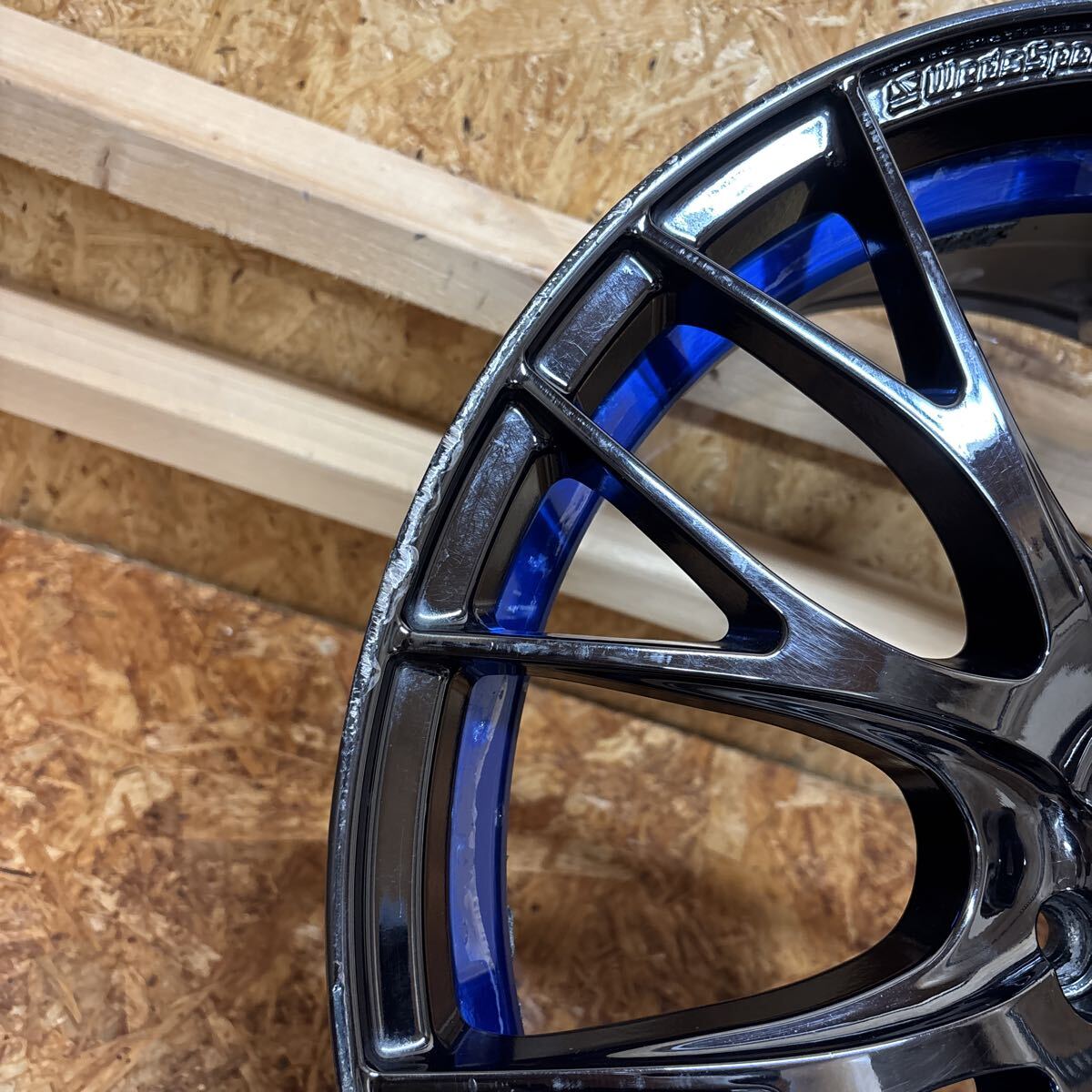 希少サイズ☆WEDS☆SA-20R☆軽量☆17×7J+50☆100/4穴☆ヴィッツ　カローラ　アクア　ノート　マーチ　走り屋　JDM_画像7