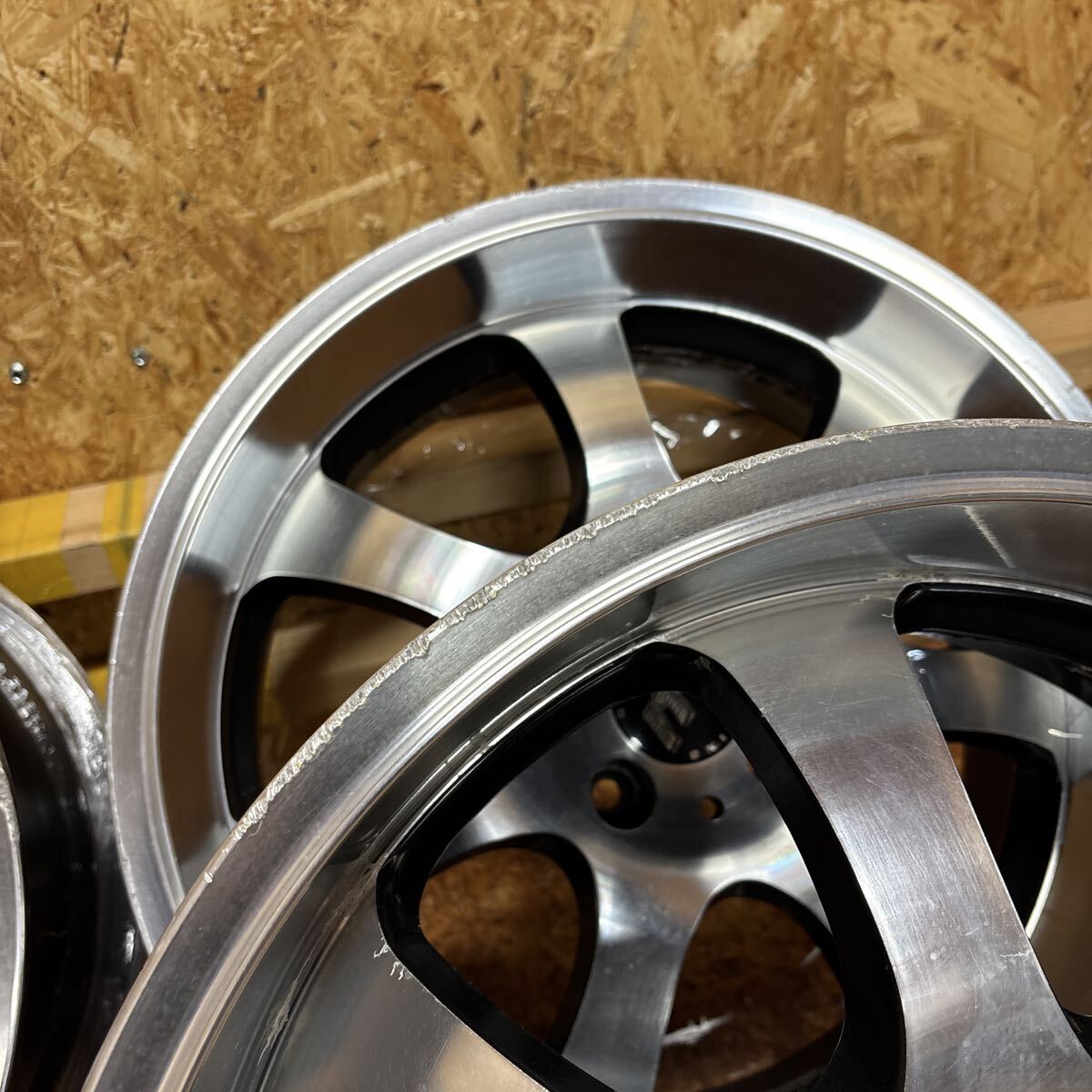 希少☆RAYS☆ITC☆カップ☆17×7J+38☆100/4穴☆シビック　フィット　フリード　カローラ　ヴィッツ　アクア　ユーノス　走り屋　JDM_画像5
